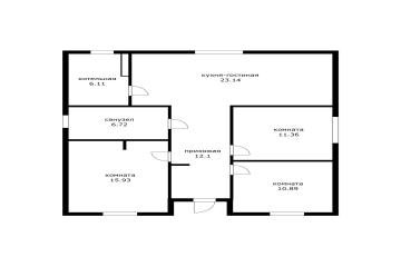 Фото №1: Дом 100 м² - Платнировская, пер. Жеребкина, 7