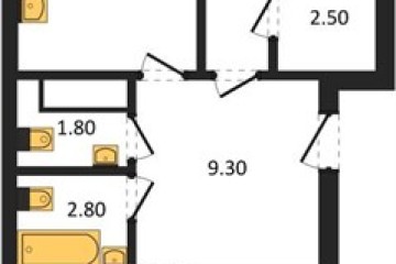 Фото №1: 2-комнатная квартира 65 м² - Краснодар, мкр. Догма Парк, ул. Марины Цветаевой, 36