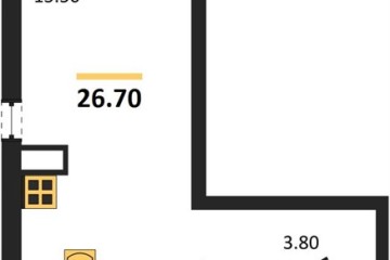 Фото №1: Студия 26 м² - Краснодар, мкр. Прикубанский внутригородской округ, 
