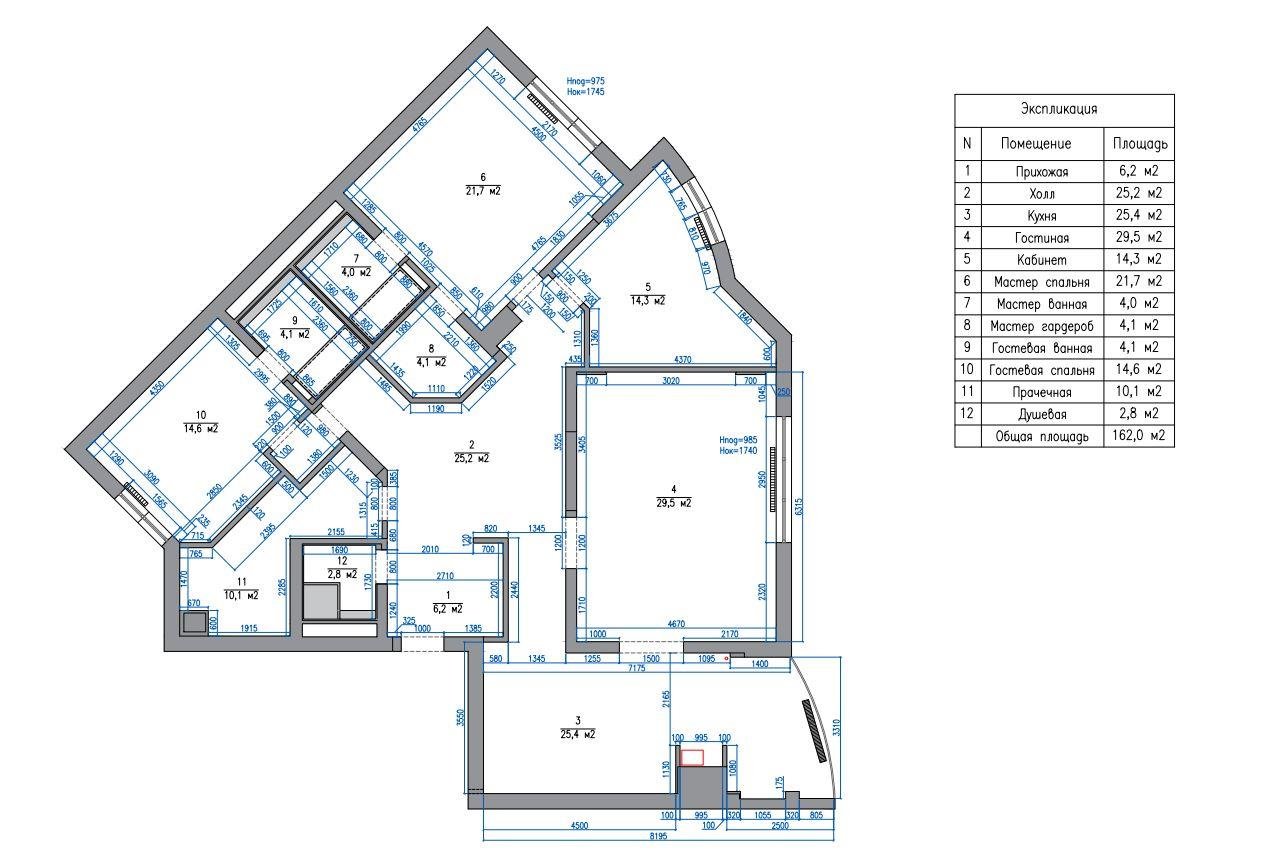 Фото №20: 4-комнатная квартира 165 м² - Краснодар, мкр. Западный внутригородской округ, ул. Новаторов, 20