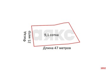 Фото №3: Земельный участок под ИЖС 9.1 сот. - Тульский, ул. Речная, 44