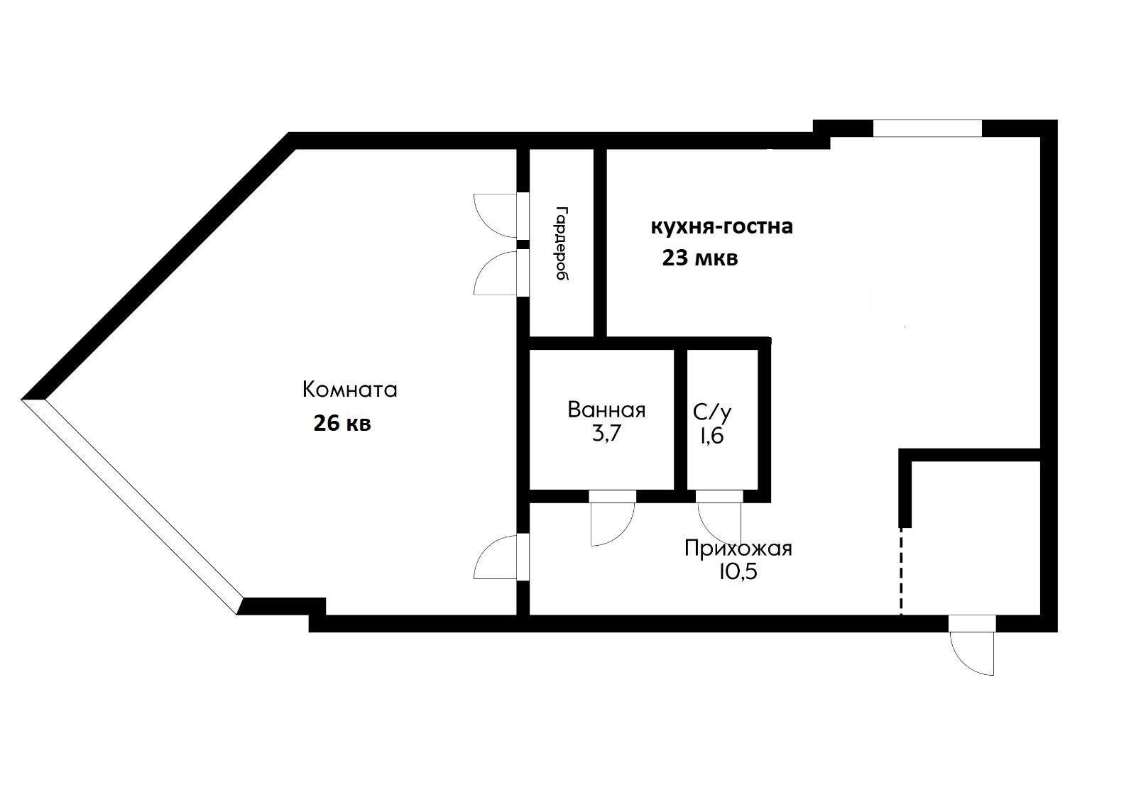 Фото №18: 1-комнатная квартира 65 м² - Краснодар, Прикубанский внутригородской округ, мкр. Немецкая Деревня, ул. Баварская, 8