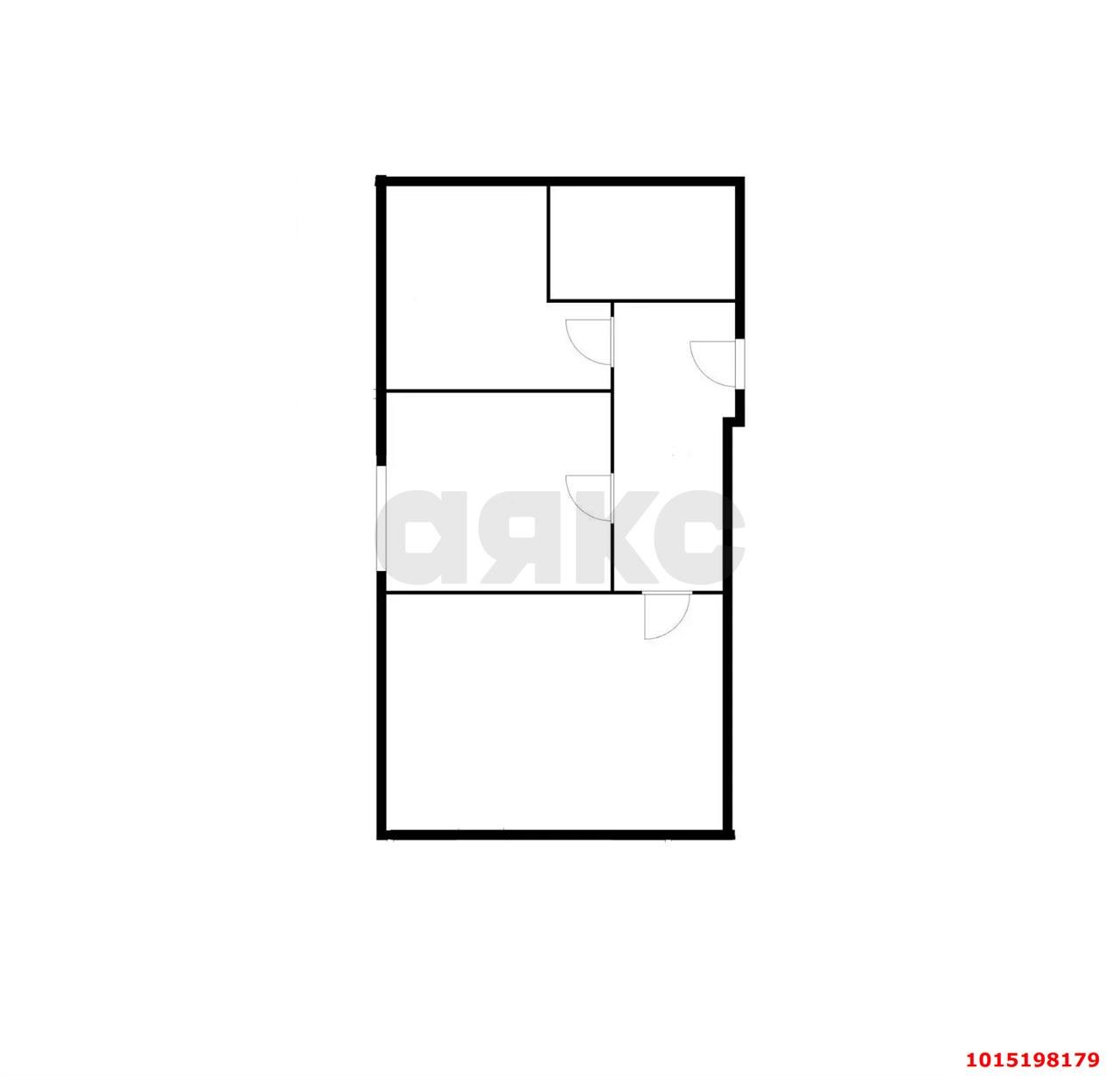 Фото №14: 2-комнатная квартира 55 м² - Краснодар, Музыкальный, ул. имени Ф.И. Шаляпина, 32/1