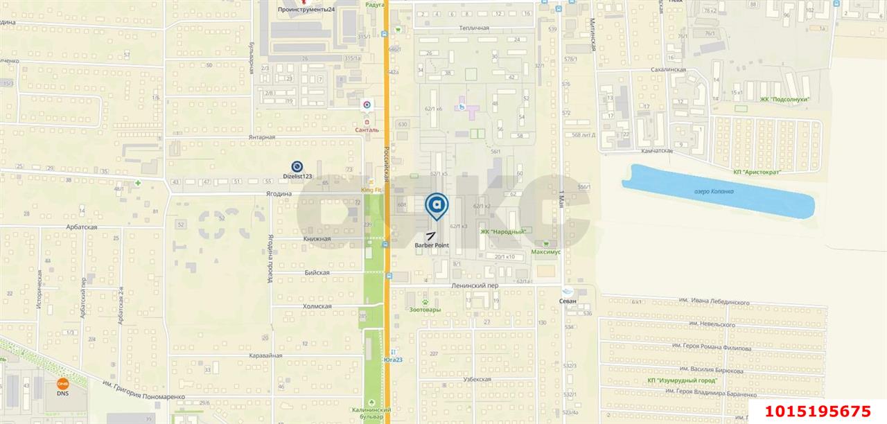 Фото №15: Торговое помещение 62 м² - Российский, Прикубанский внутригородской округ, ул. Тепличная