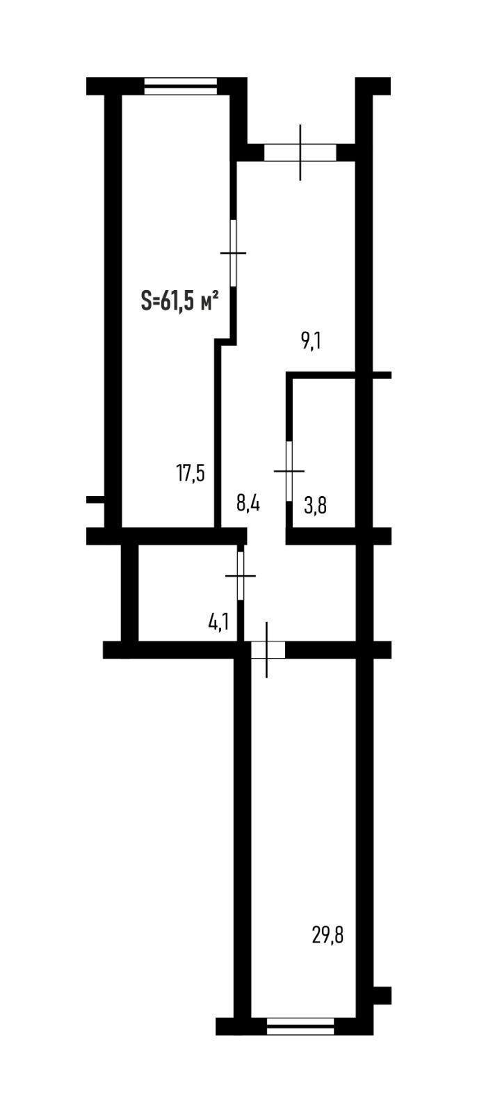 Фото №3: Коммерция 61 м² - Российский, мкр. Прикубанский внутригородской округ, ул. Тепличная