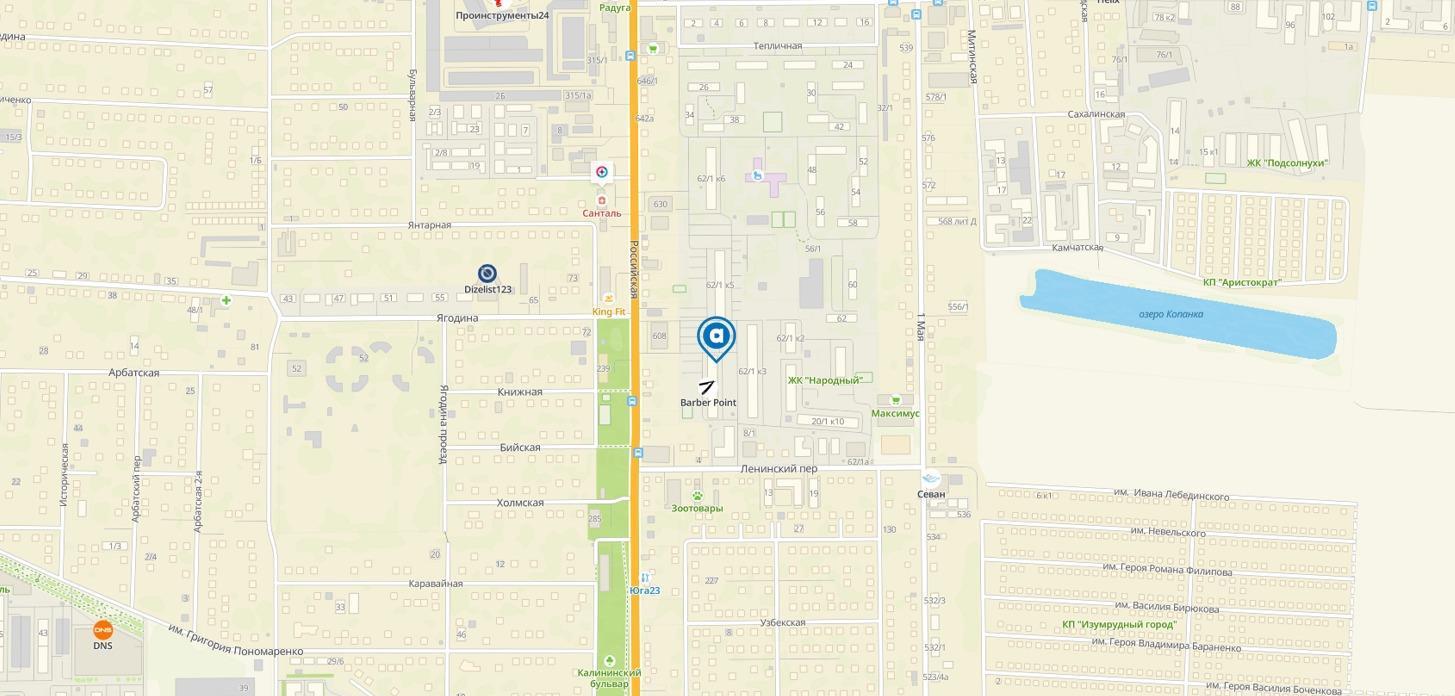 Фото №2: Коммерция 61 м² - Российский, мкр. Прикубанский внутригородской округ, ул. Тепличная