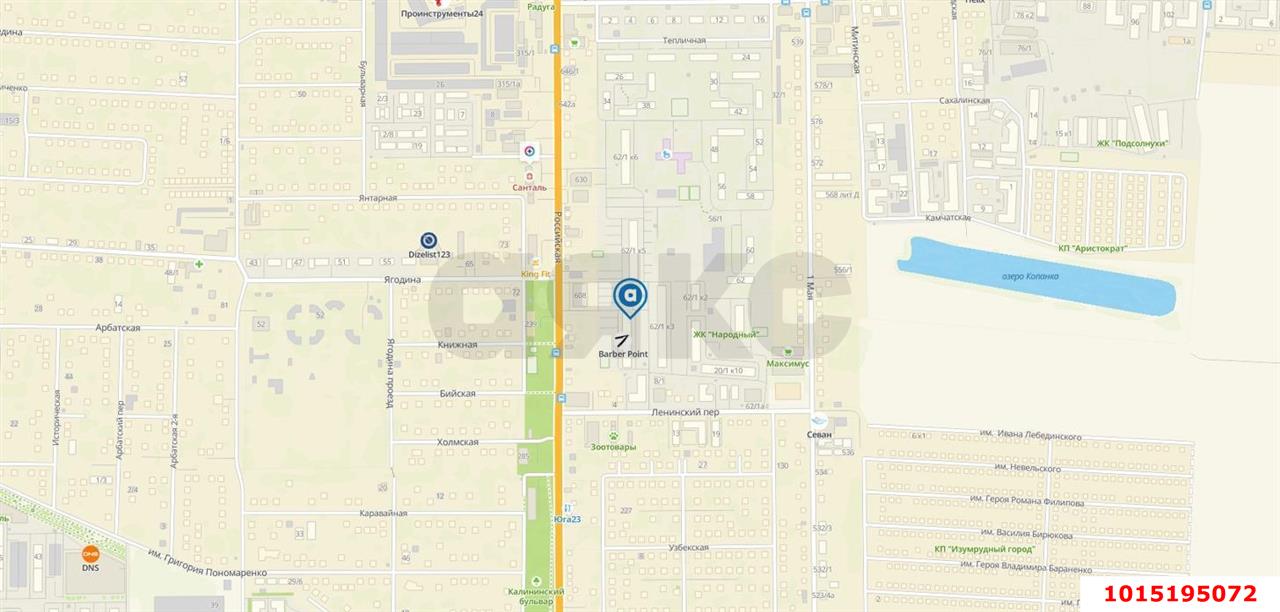 Фото №15: Торговое помещение 62 м² - Российский, Прикубанский внутригородской округ, ул. Тепличная