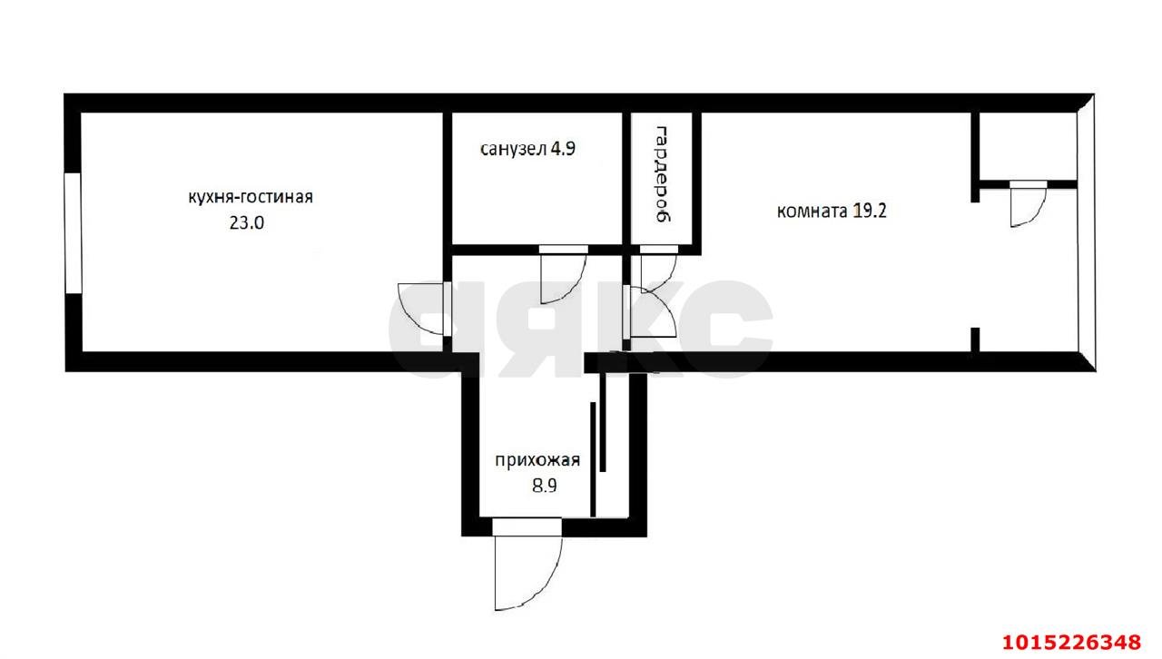 Фото №19: 1-комнатная квартира 61 м² - Краснодар, Западный внутригородской округ, Центральный внутригородской округ, жилой комплекс Центральный, мкр. Центральный, ул. Будённого, 129