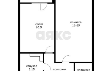 Фото №5: 1-комнатная квартира 39 м² - Пригородный, мкр. жилой комплекс Мини-полис Куб-А, ул. Сербская, 6/1