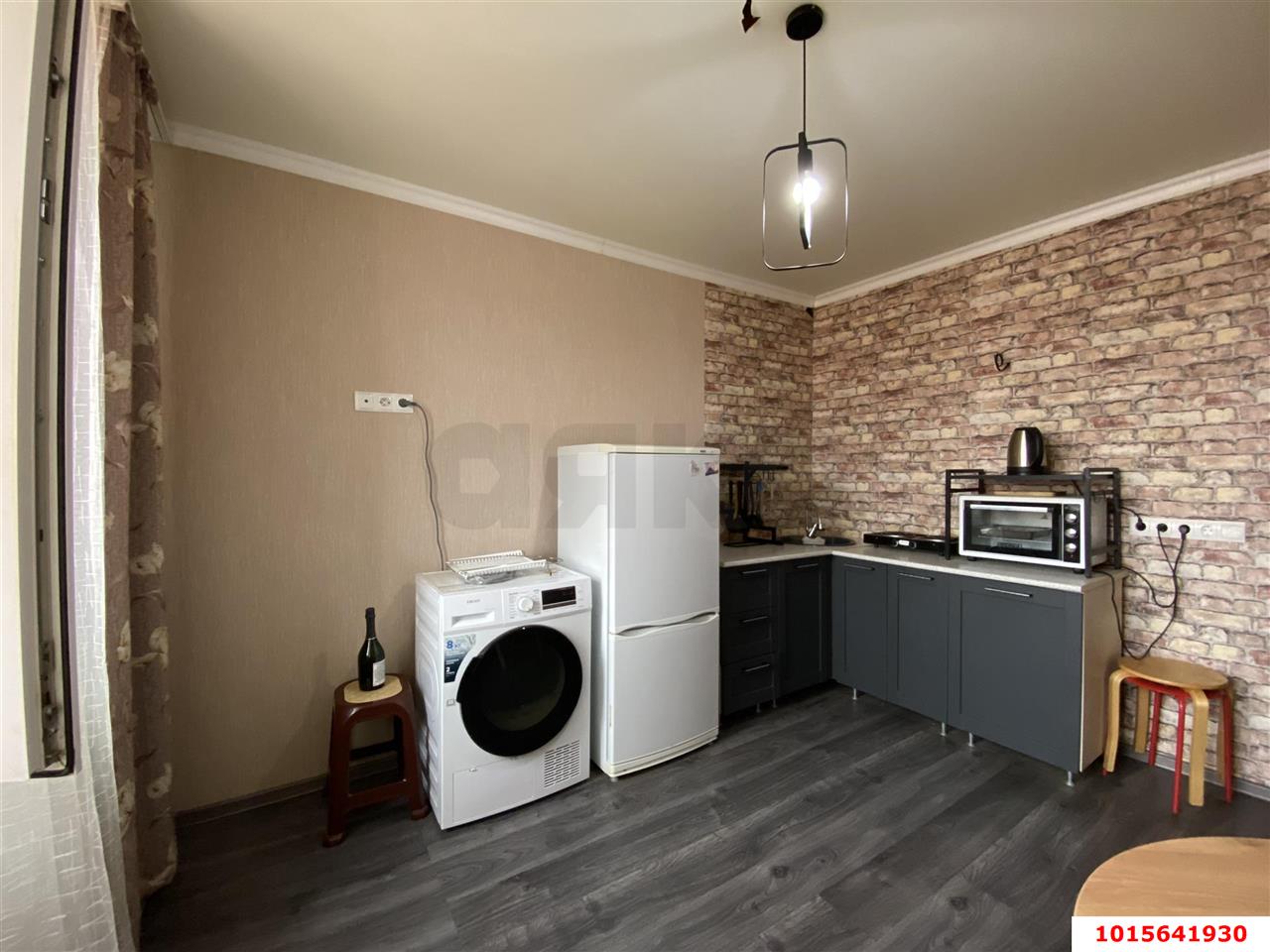 Фото №2: 1-комнатная квартира 35 м² - Краснодар, Прикубанский внутригородской округ, Завод Радиоизмерительных Приборов, мкр. Музыкальный, ул. имени Сергея Есенина, 115