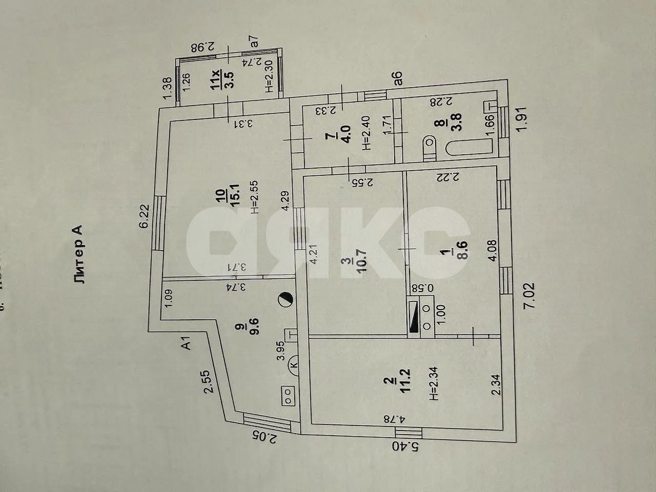 Фото №5: Дом 63 м² + 13 сот. - Ростов-на-Дону, Александровка, пер. Цусимский