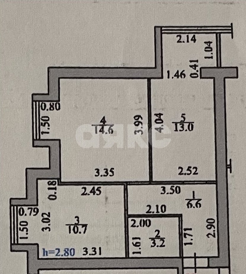 Фото №11: 2-комнатная квартира 48 м² - Горячий Ключ, Развилка, ул. Ярославского, 146Ек7