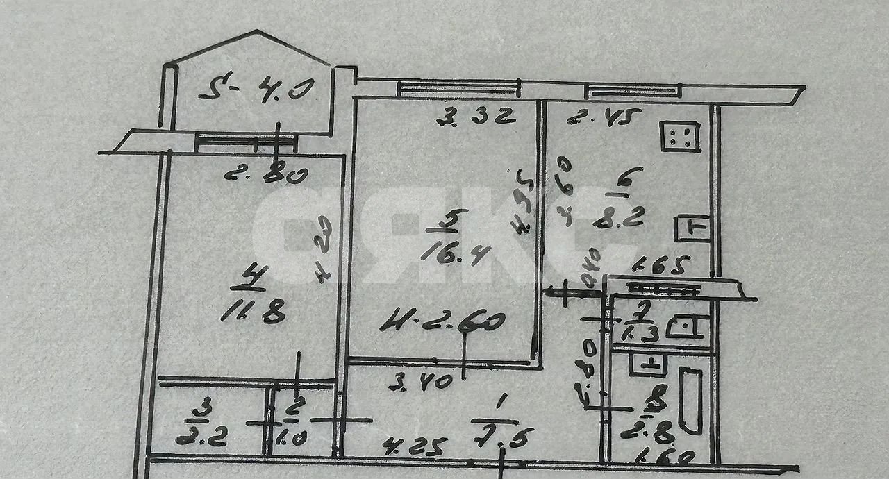 Фото №20: 2-комнатная квартира 52 м² - Ростов-на-Дону, Первомайский, ул. Туполева, 3