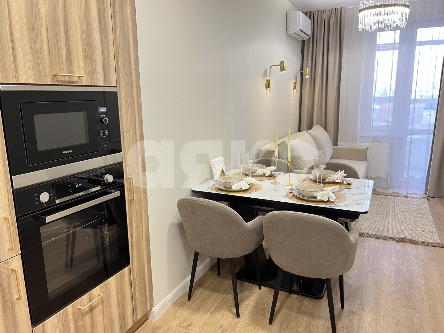 Фото №6: 2-комнатная квартира 60 м² - Ростов-на-Дону, жилой комплекс Сердце Ростова 2, ул. Ларина, 45с1