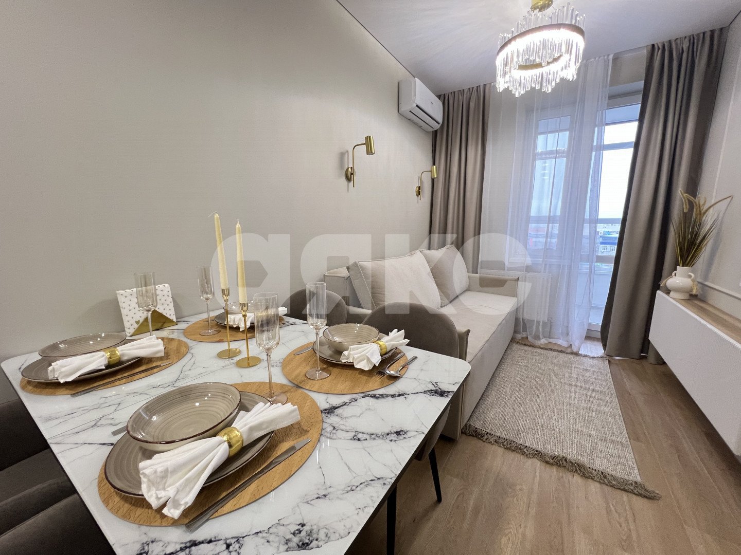 Фото №8: 2-комнатная квартира 60 м² - Ростов-на-Дону, жилой комплекс Сердце Ростова 2, ул. Ларина, 45с1