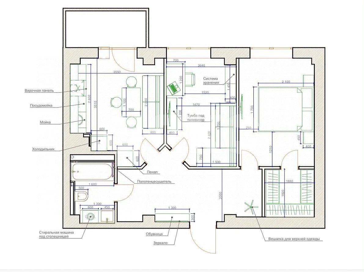 Фото №5: 2-комнатная квартира 56 м² - Ростов-на-Дону, Нахичевань, ул. 26-я Линия, 35/1