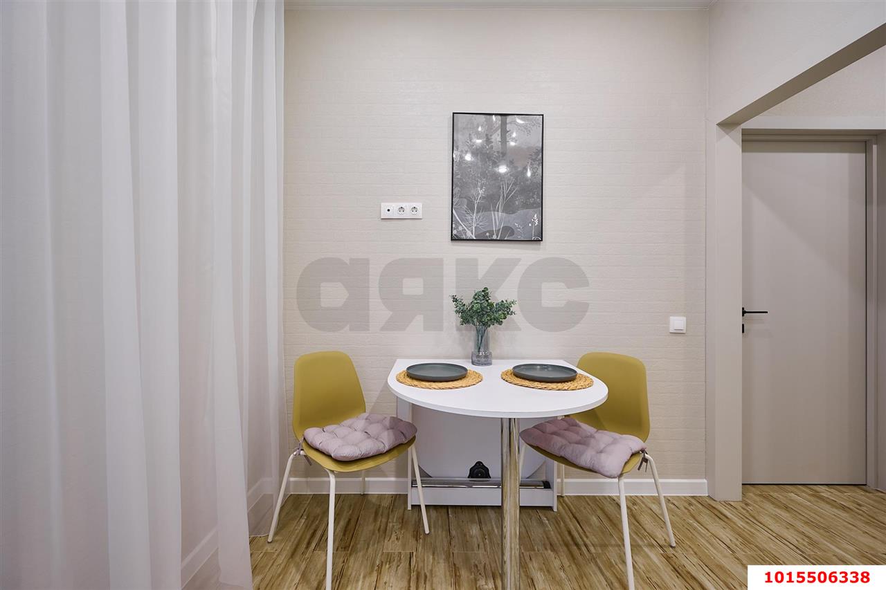 Фото №8: 1-комнатная квартира 40 м² - Краснодар, ЖК Цветы, ул. Круговая, 4Вк3