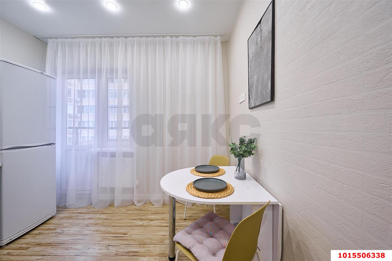 Фото №6: 1-комнатная квартира 40 м² - Краснодар, ЖК Цветы, ул. Круговая, 4Вк3