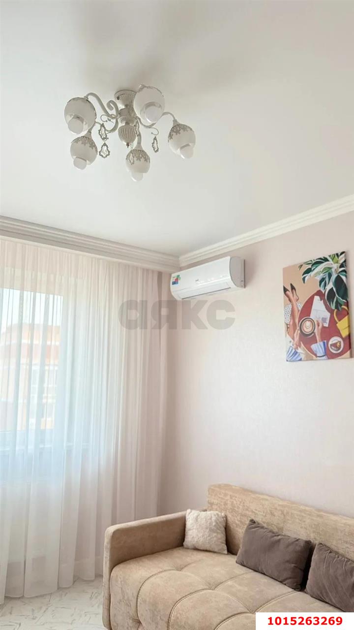 Фото №2: 1-комнатная квартира 37 м² - Краснодар, имени Петра Метальникова, ул. Тополиная, 40/1