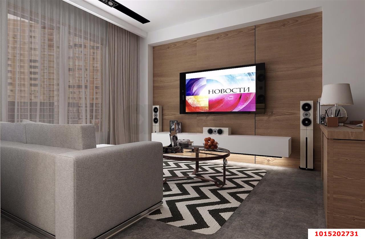 Фото №15: 1-комнатная квартира 51 м² - Краснодар, ЖК Екатеринодар, Солнечный, Прикубанский внутригородской округ, Фестивальный, мкр. жилой комплекс Екатеринодар, ул. Казбекская, 15