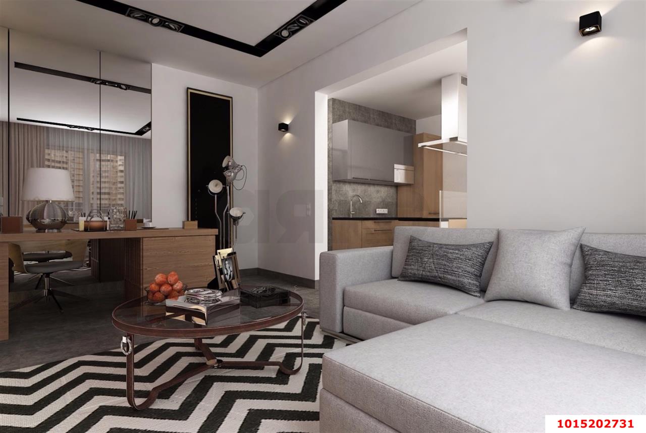 Фото №16: 1-комнатная квартира 51 м² - Краснодар, ЖК Екатеринодар, Солнечный, Прикубанский внутригородской округ, Фестивальный, мкр. жилой комплекс Екатеринодар, ул. Казбекская, 15