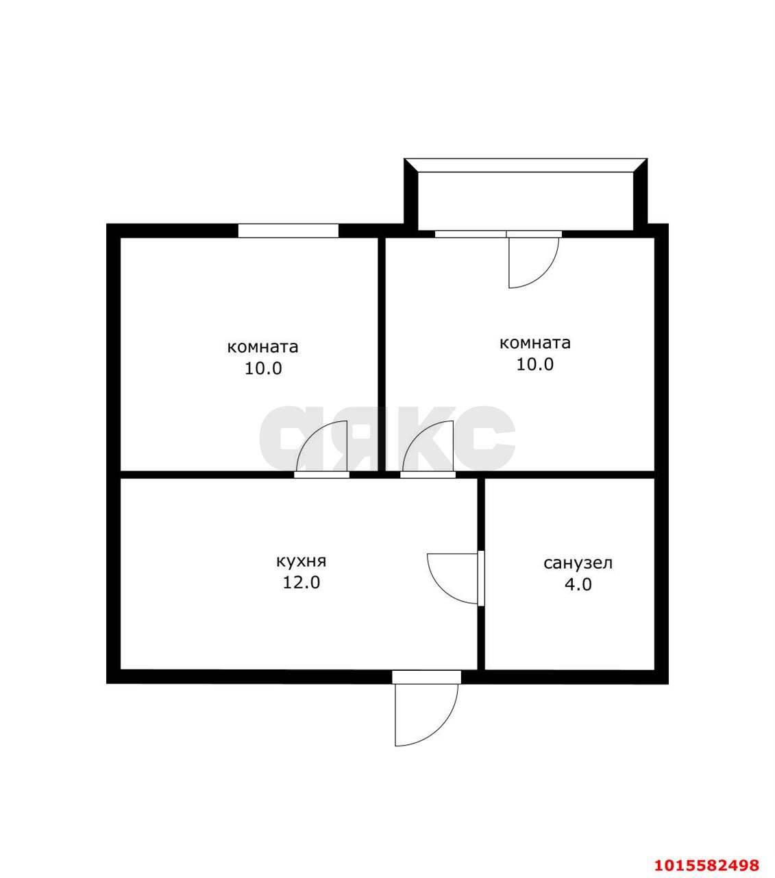 Фото №19: 2-комнатная квартира 40 м² - Краснодар, жилой комплекс Новая Португалия, ул. Лиссабонская, 109к25