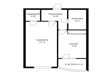 Фото №5: 1-комнатная квартира 38 м² - Краснодар, мкр. жилой комплекс Зеленодар, ул. Садовое Кольцо, 1