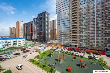 Фото №1: 1-комнатная квартира 39 м² - Краснодар, мкр. жилой комплекс Абрикосово, ул. имени Героя Георгия Бочарникова, 4к2