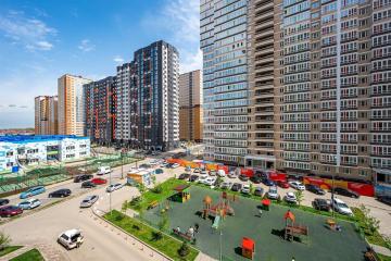 Фото №1: 1-комнатная квартира 36 м² - Краснодар, мкр. Прикубанский внутригородской округ, ул. имени Героя Георгия Бочарникова, 4к2