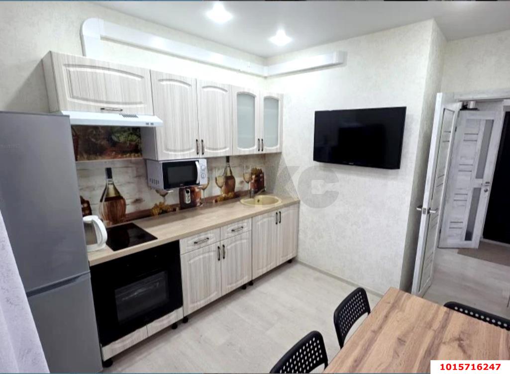 Фото №1: 1-комнатная квартира 37 м² - Краснодар, Славянский, ул. Заполярная, 39к3