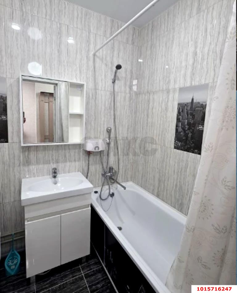 Фото №5: 1-комнатная квартира 37 м² - Краснодар, Славянский, ул. Заполярная, 39к3