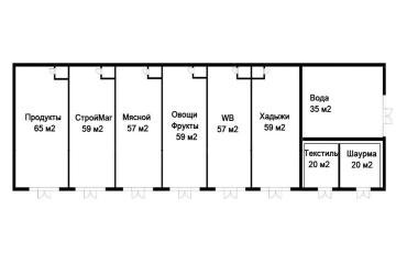 Фото №1: Коммерция 448 м² - Южный, мкр. жилой комплекс Медовый, ул. Северная, 42/1