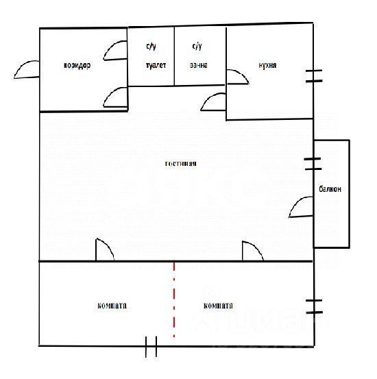 Фото №13: 2-комнатная квартира 40 м² - Старая Руза, санатория Дорохово, ул. Курорт Дорохово, 16