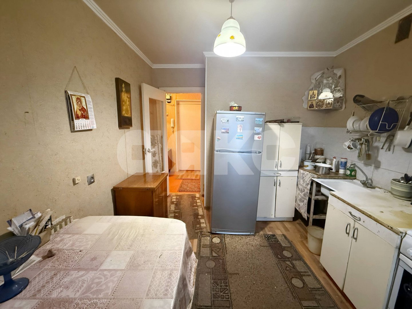 Фото №4: 1-комнатная квартира 35 м² - Липецк, Советский округ, мкр. Сырский Рудник, ул. Монтажников, 6