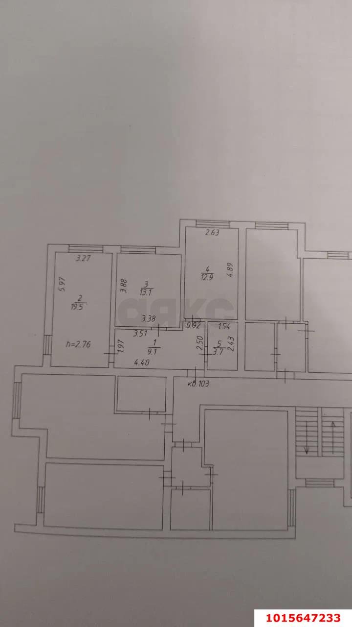 Фото №5: 2-комнатная квартира 58 м² - Краснодар, Новый, ул. Апрельская, 5