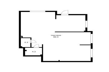 Фото №3: Коммерция 95 м² - Краснодар, мкр. Достояние, ул. им. Мурата Ахеджака, 10А