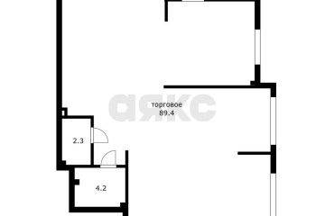 Фото №3: Торговое помещение 96 м² - Краснодар, мкр. Достояние, ул. им. Мурата Ахеджака, 10А