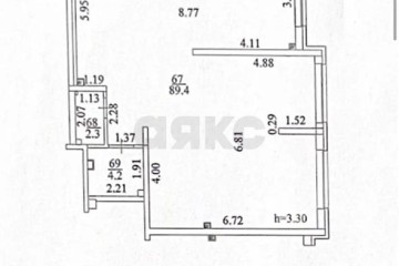 Фото №4: Торговое помещение 96 м² - Краснодар, мкр. Достояние, ул. им. Мурата Ахеджака, 10А