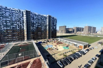 Фото №1: 1-комнатная квартира 42 м² - Краснодар, мкр. жилой комплекс Хорошая Погода, ул. Кирилла Россинского, 3/1