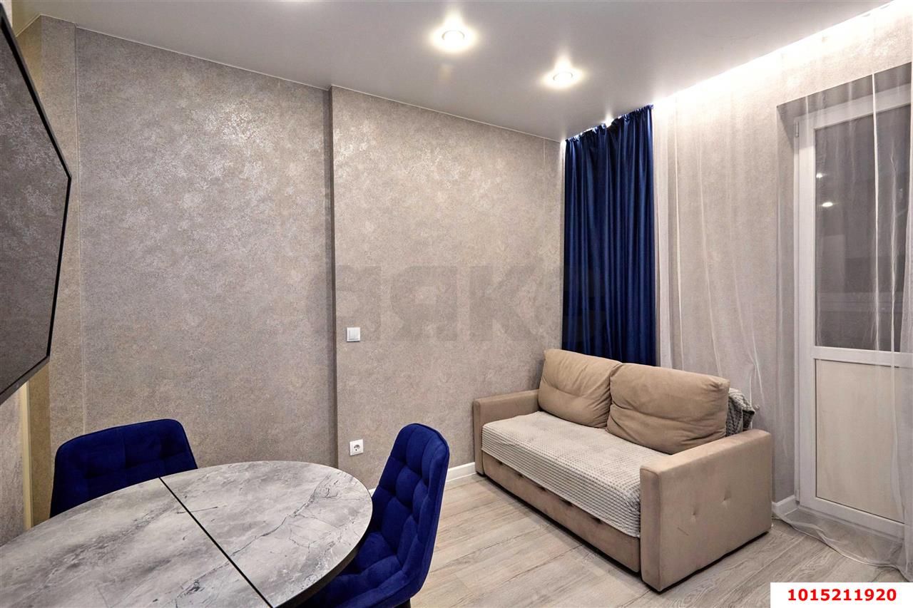 Фото №7: 1-комнатная квартира 37 м² - Краснодар, Светлоград, Славянский, мкр. Прикубанский внутригородской округ, ул. Красных Партизан, 1/4к16