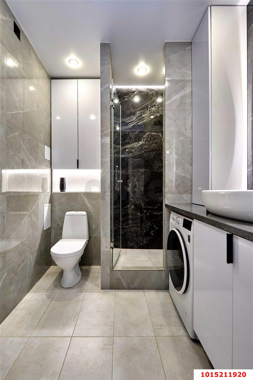 Фото №8: 1-комнатная квартира 37 м² - Краснодар, Светлоград, Славянский, мкр. Прикубанский внутригородской округ, ул. Красных Партизан, 1/4к16