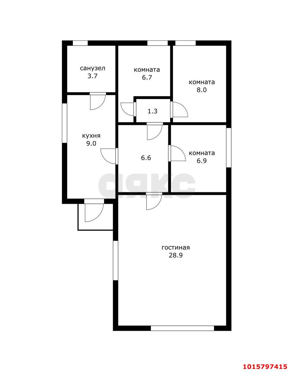Фото №12: Дом 71 м² + 3.7 сот. - Краснодар, Школьный, ул. Володи Головатого, 591