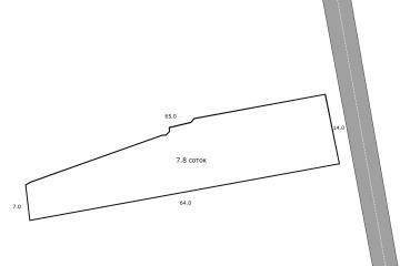 Фото №2: Земельный участок 7.8 сот. - Медведовская, ул. Ковтюха, 19Б