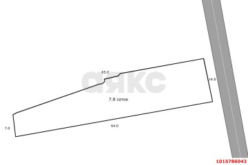 Фото №2: Земельный участок под ИЖС 7.8 сот. - Медведовская, ул. Ковтюха, 19Б