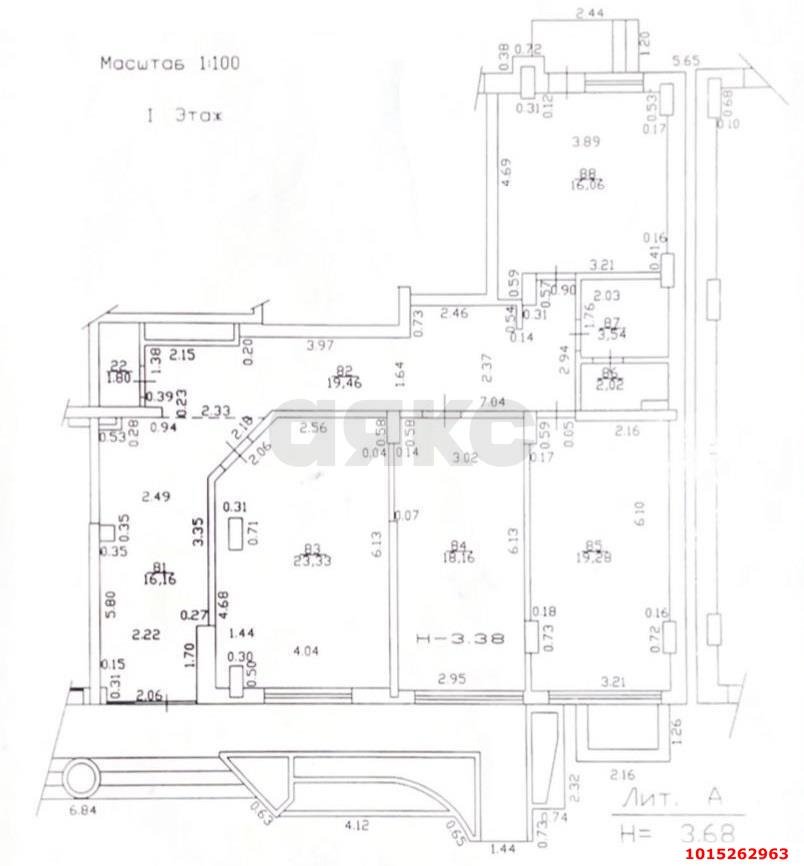 Фото №8: Офисное помещение 120 м² - Краснодар, Западный внутригородской округ, Кожзавод, мкр. Военный городок № 1, ул. имени Калинина, 350/7