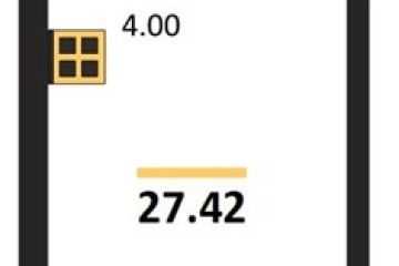 Фото №1: Студия 27 м² - Знаменский, мкр. Родные Просторы, 