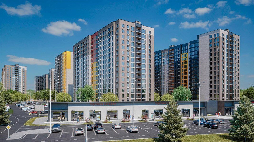 Фото №7: 2-комнатная квартира 54 м² - Яблоновский, мкр. ЖК Мегасити