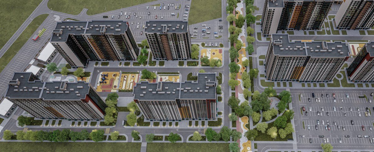 Фото №5: 2-комнатная квартира 54 м² - Яблоновский, мкр. ЖК Мегасити