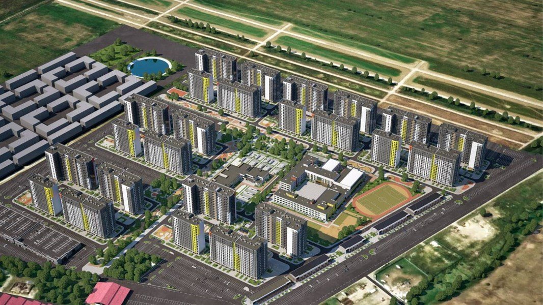 Фото №2: 2-комнатная квартира 64 м² - Яблоновский, мкр. ЖК Мегасити