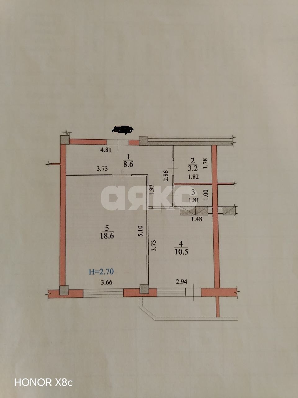 Фото №23: 1-комнатная квартира 44 м² - Волгоград, р. Дзержинский, ул. имени Хорошева, 16